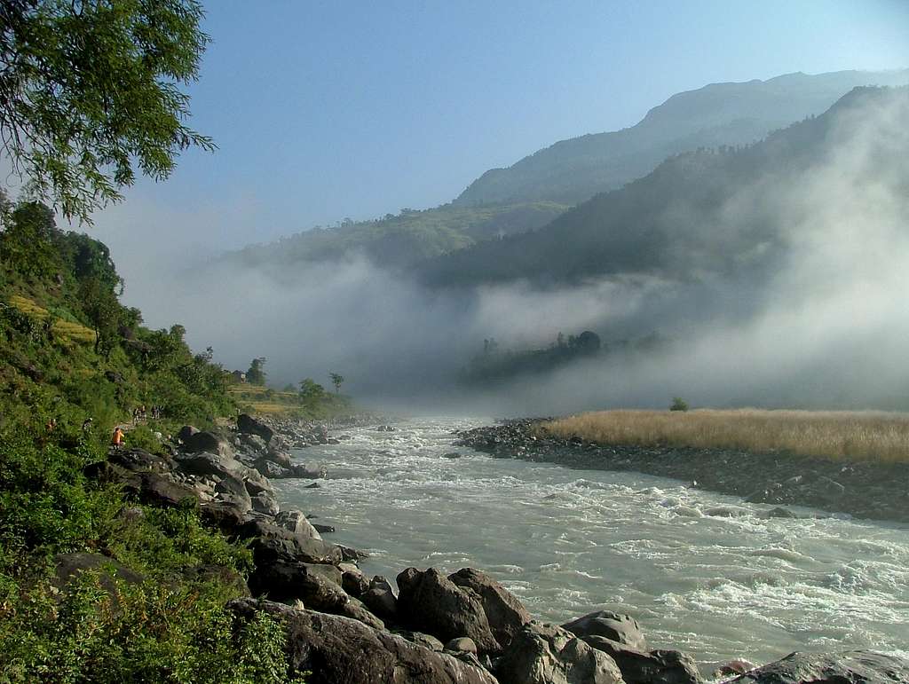 Budhi Gandaki river