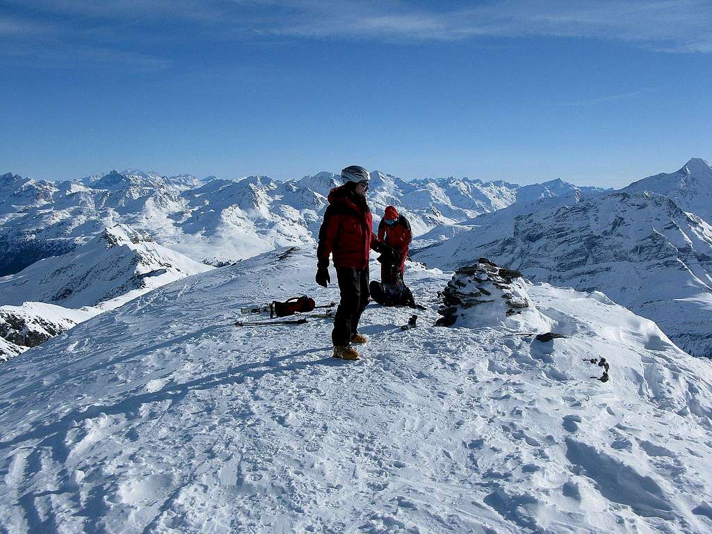 Summit of Bärenhorn 2929m