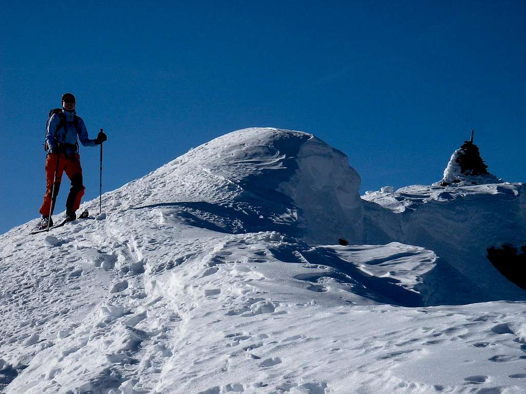 Summit of Valserhorn 2886m