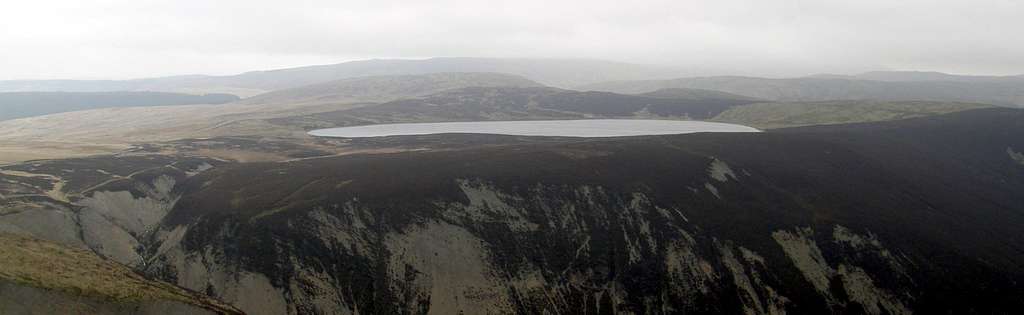 Large Panorama view south - From Foel Fadian