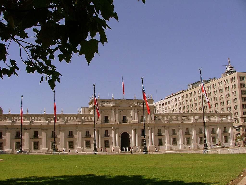 Palacio de la Moneda. Santiago de Chile.