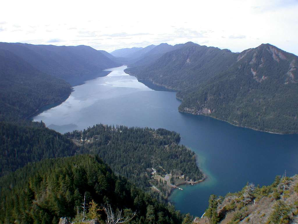 Lake Crescent from Storm King