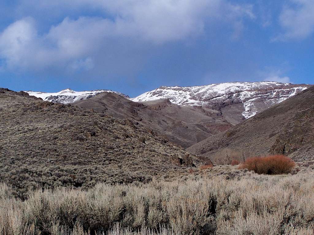 Peak 8110 of the West Pueblo Ridge