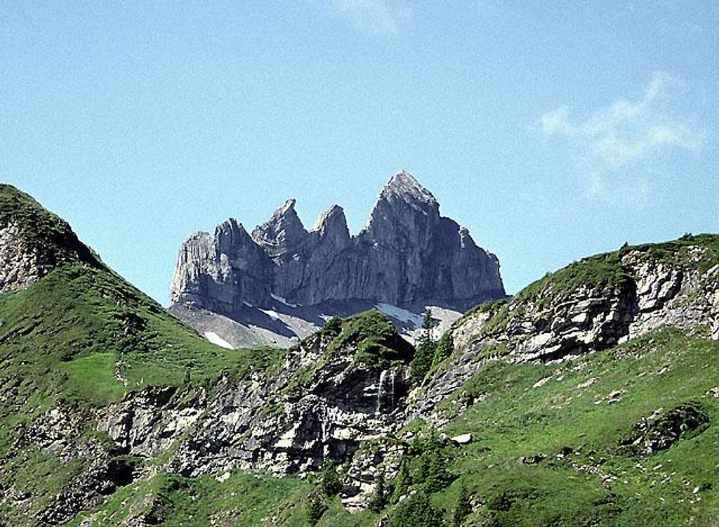 The Lobhörner from the north.