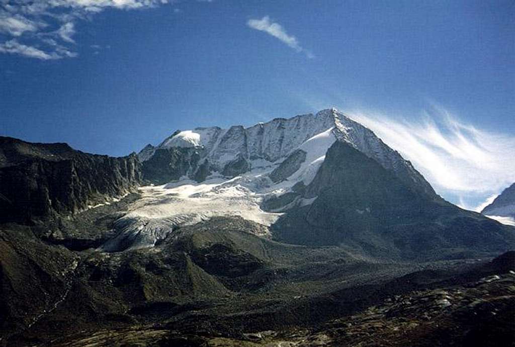 Hochgall (3436m) seen from...