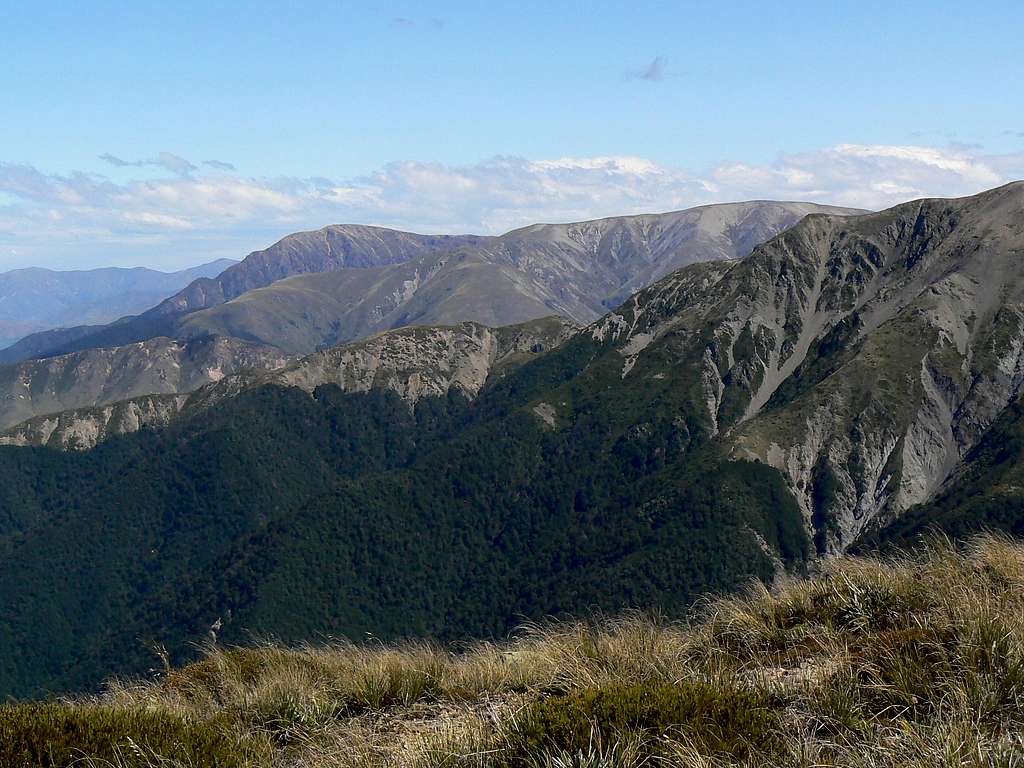 Mt Somers from Mt Hutt