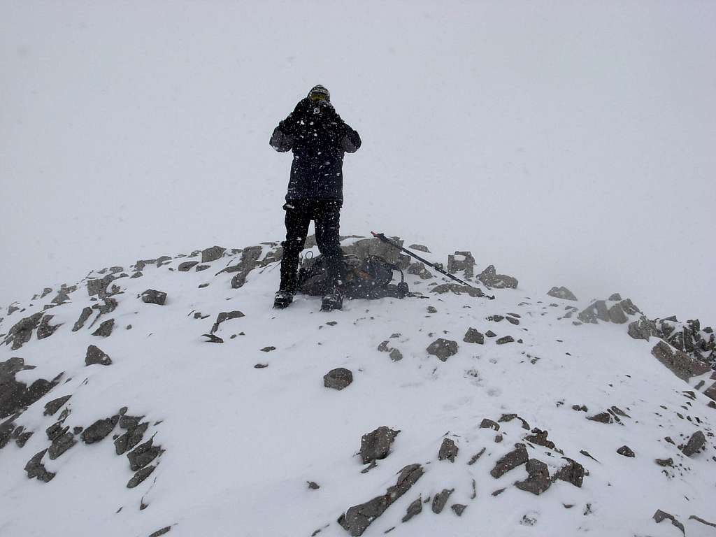 Finding the summit in a white out
