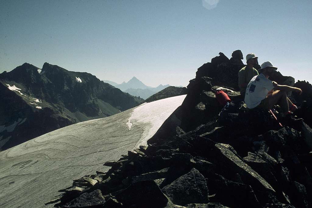Approaching Summit of Hinman