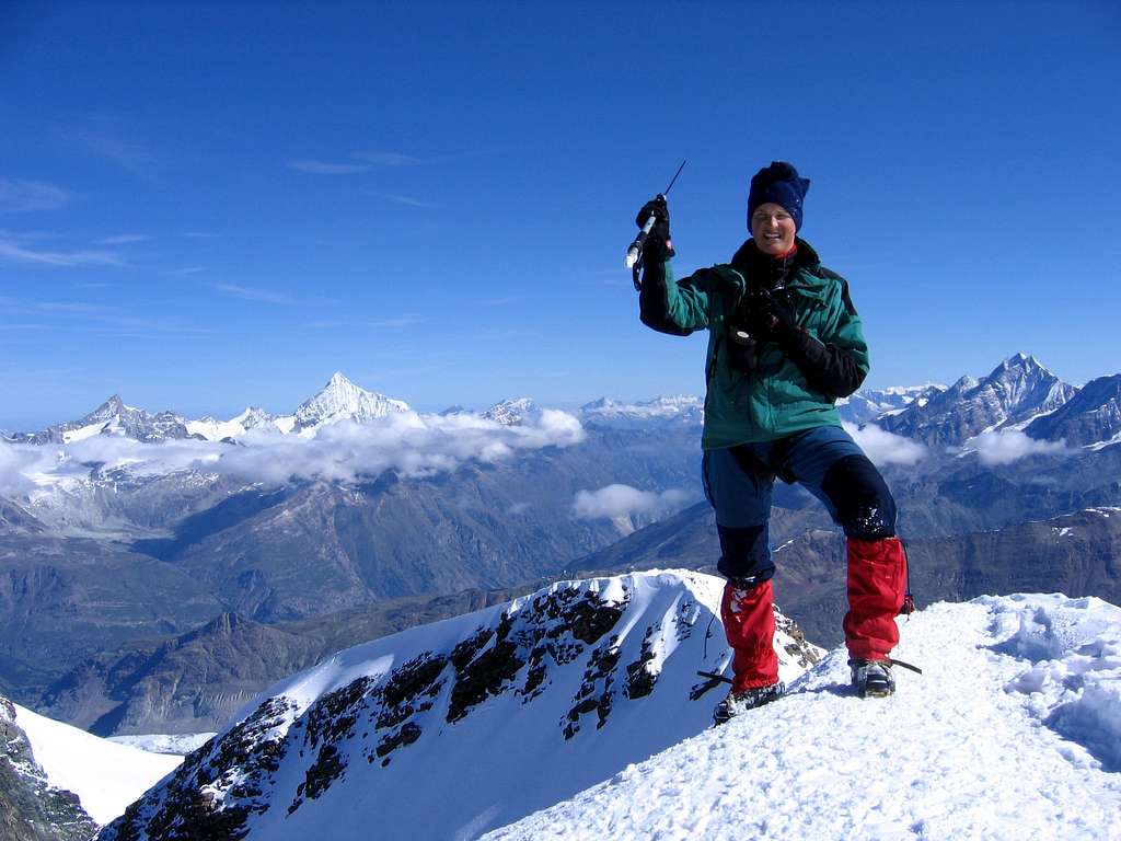 Me on the summit of Castor