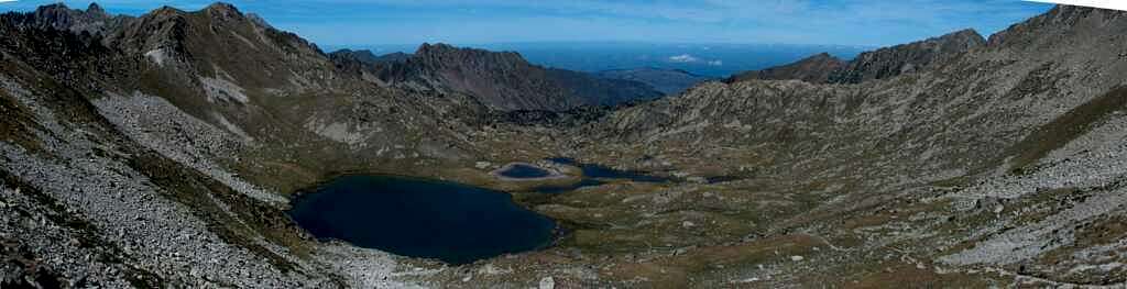 lake of the Hourquette, and the valley of Campana de Cloutou