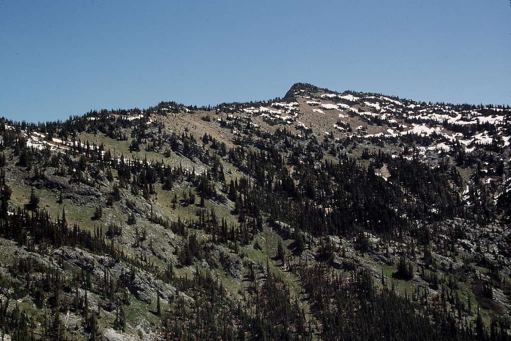 Garland Peak Ridge  from Basalt Ridge Trail