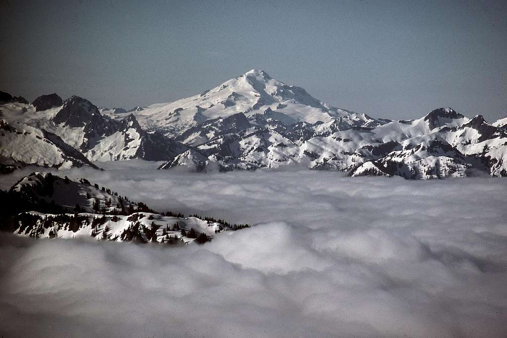 Glacier Peak from Eldorado Peak