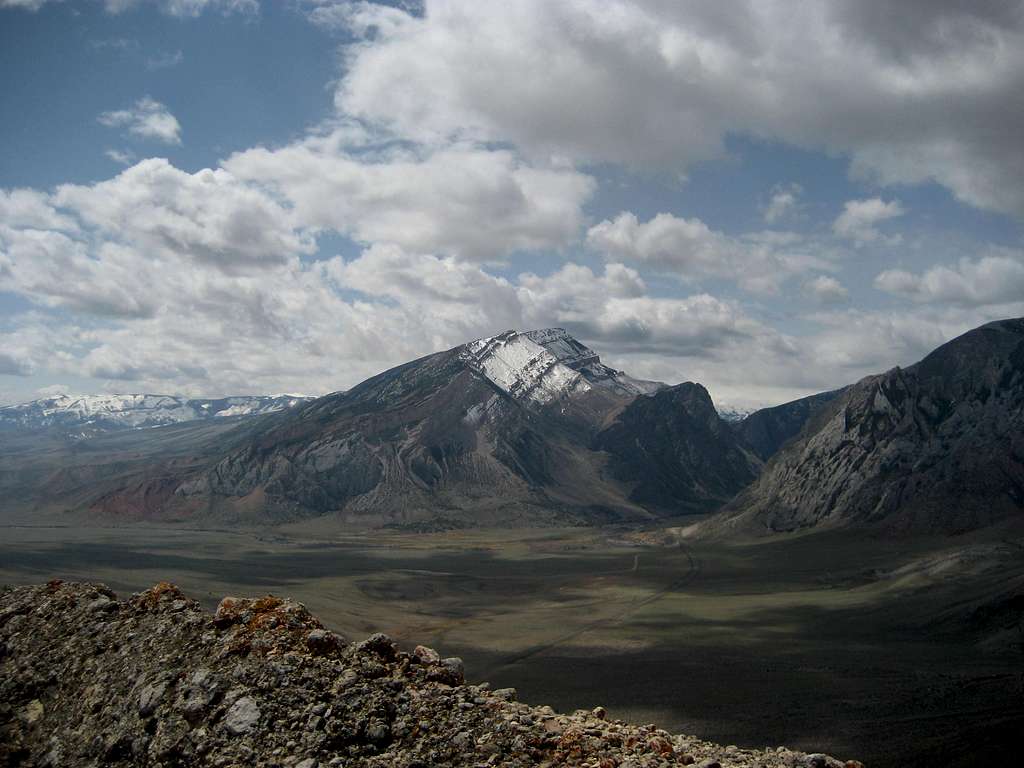 Summit view southwest