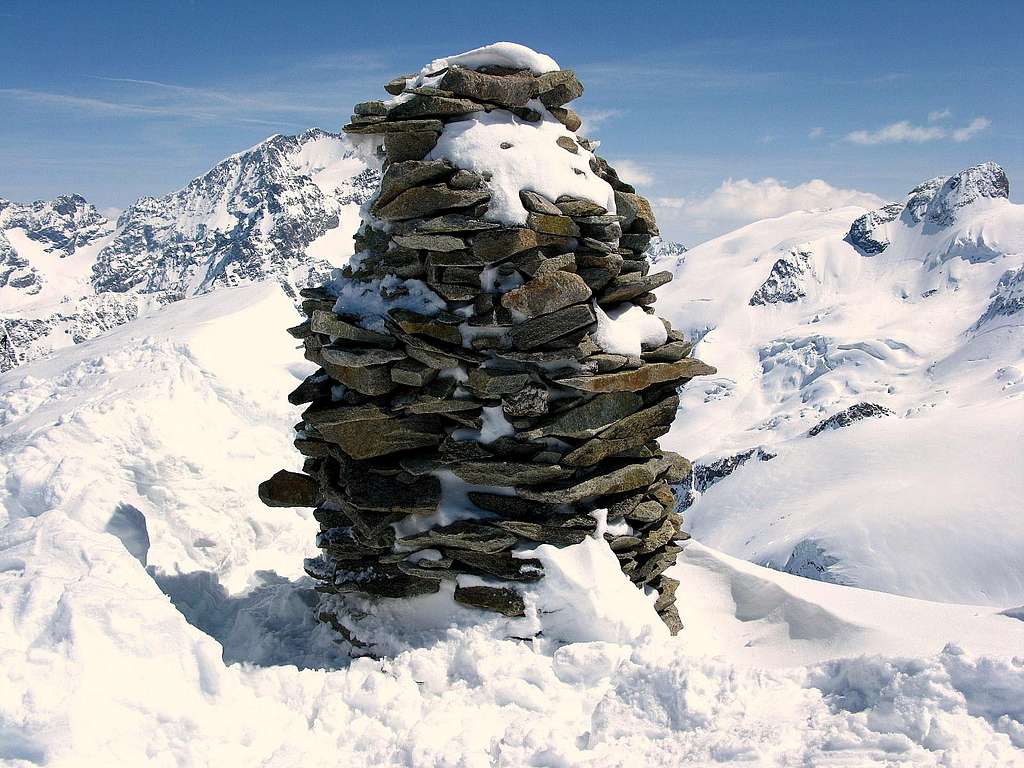 Summit of Il Chapütschin 3386m