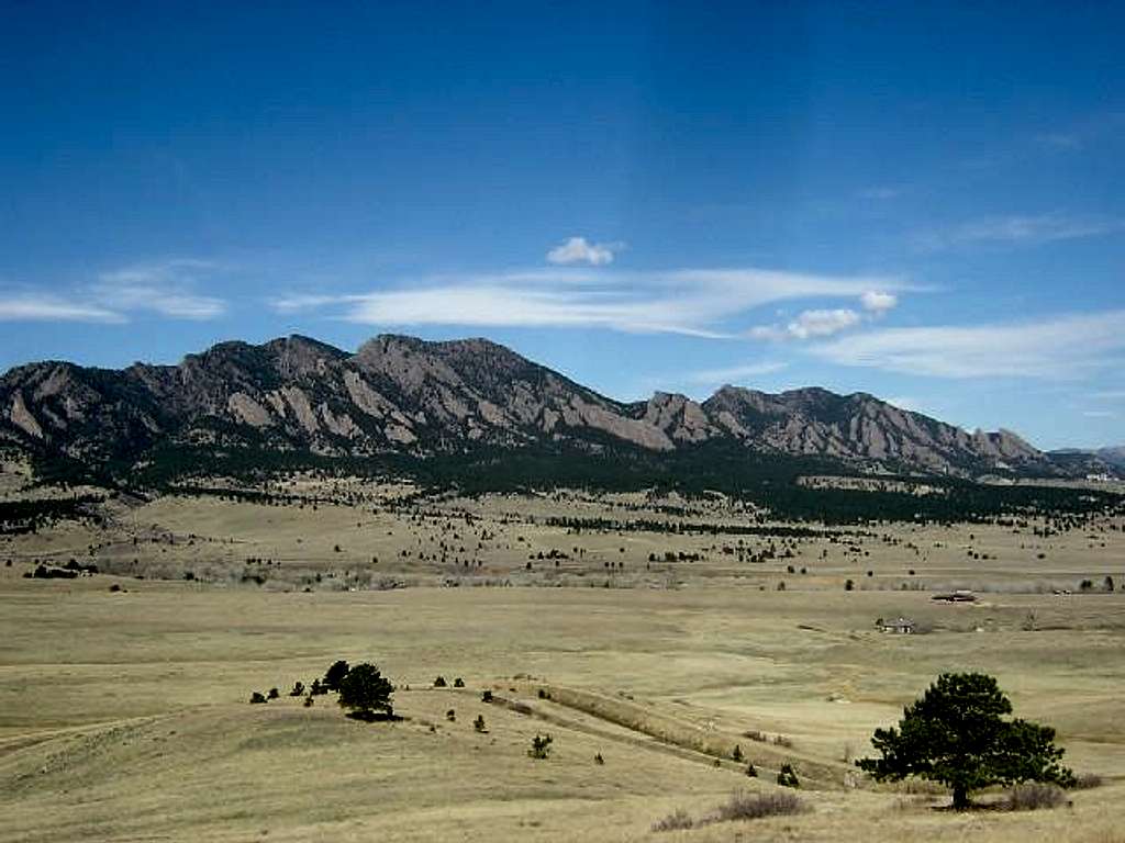 (L to R): South Boulder Peak,...