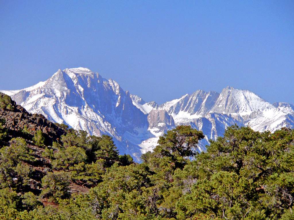 Mt. Williamson and Mt. Tyndall