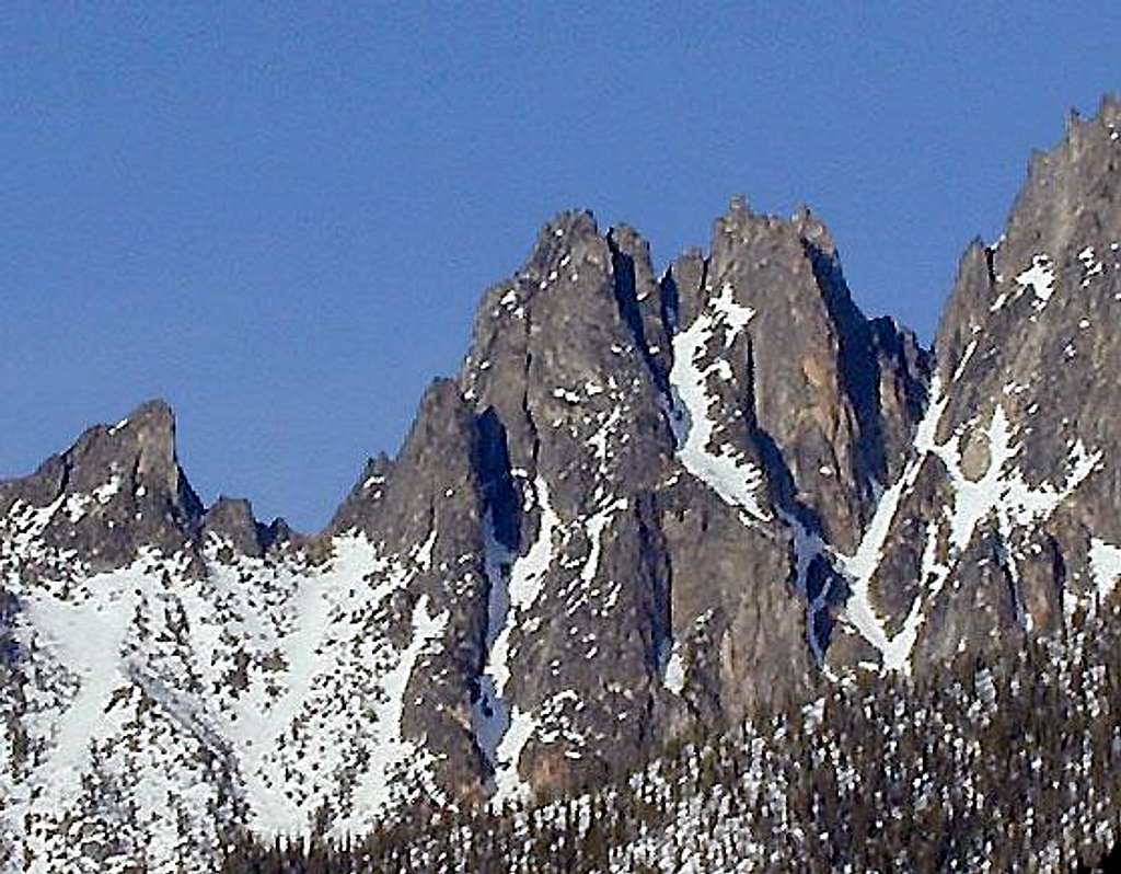 Wine Spires from the west