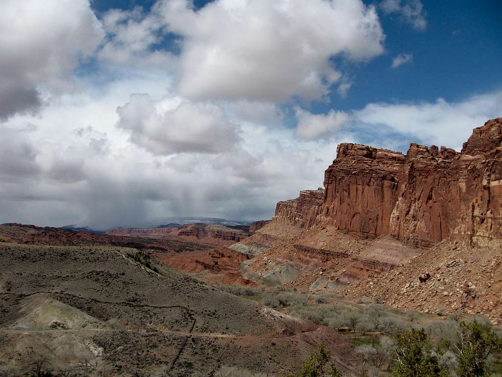 View  of Capitol Reef