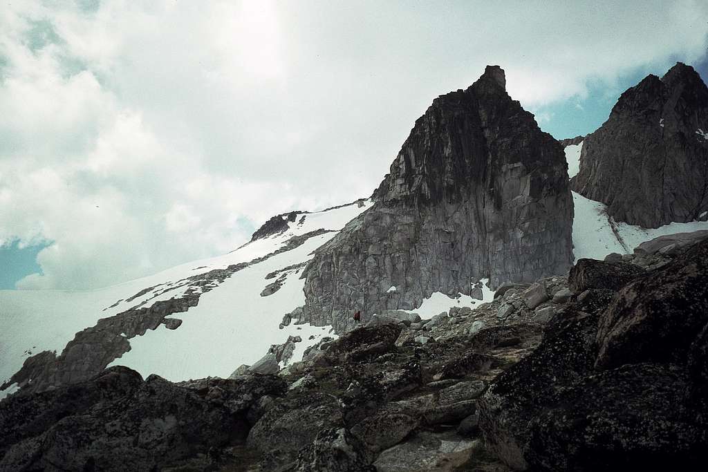 Witches Tower from Snow Creek Glacier