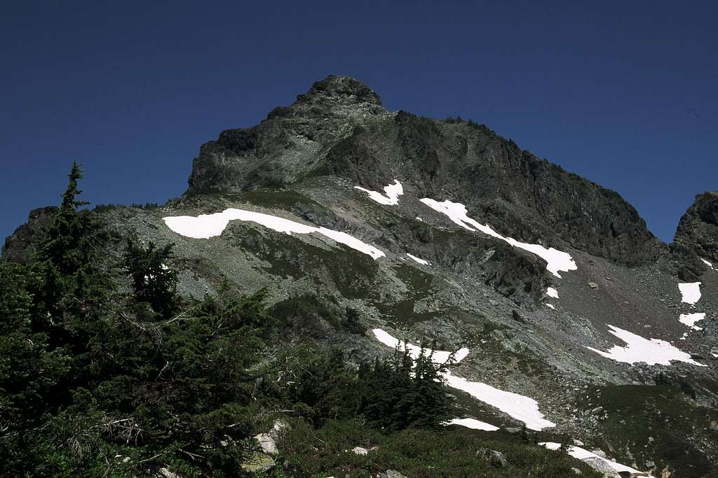 Chikamin Peak from Chikamin Ridge
