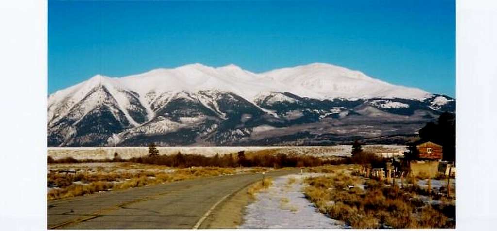Mt. Elbert. March 2004
