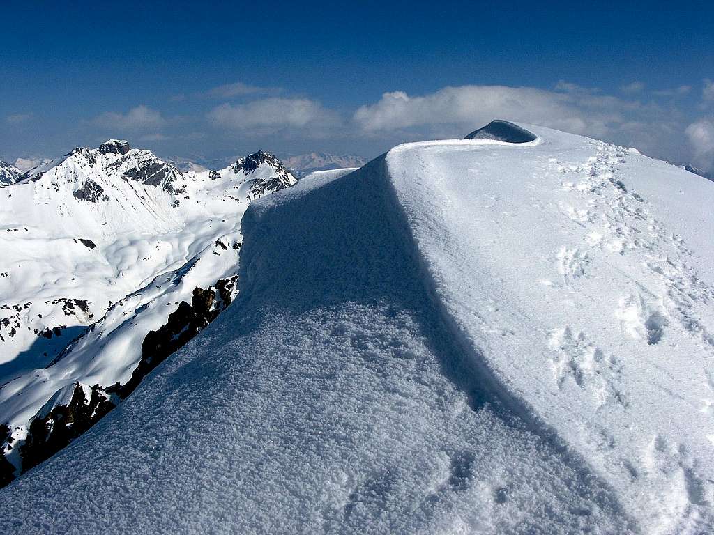 Summit of Piz Forun 3052m