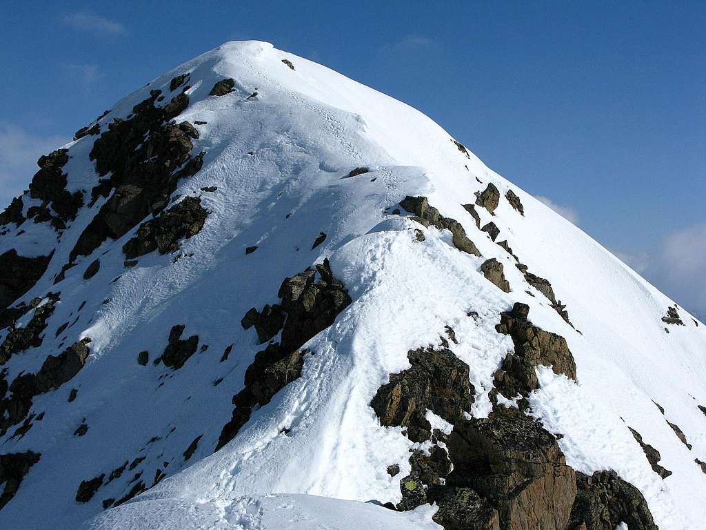 Summit of Piz Forun 3052m