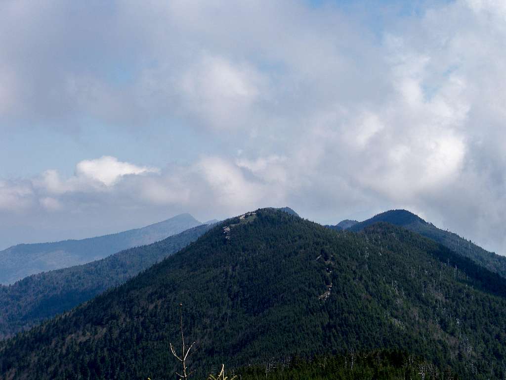 Black Mountains, Looking North from near Mount Mitchell