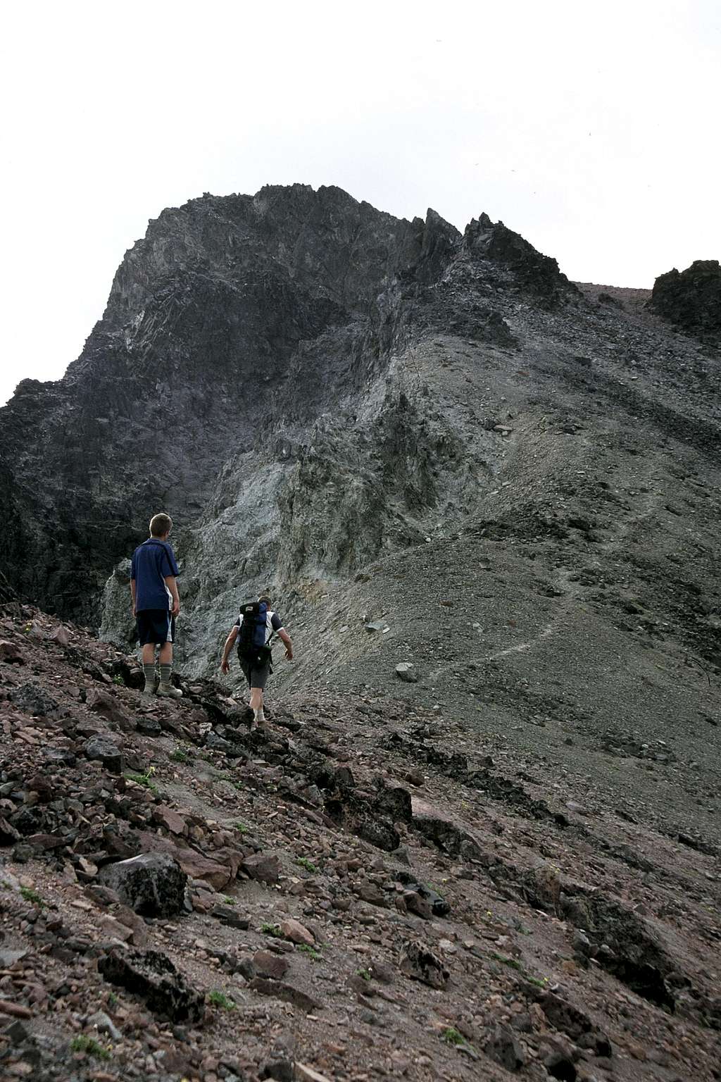 Approaching Summit Block of Ives