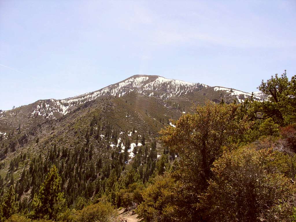 Chocolate Peak from the Jones Creek Trail