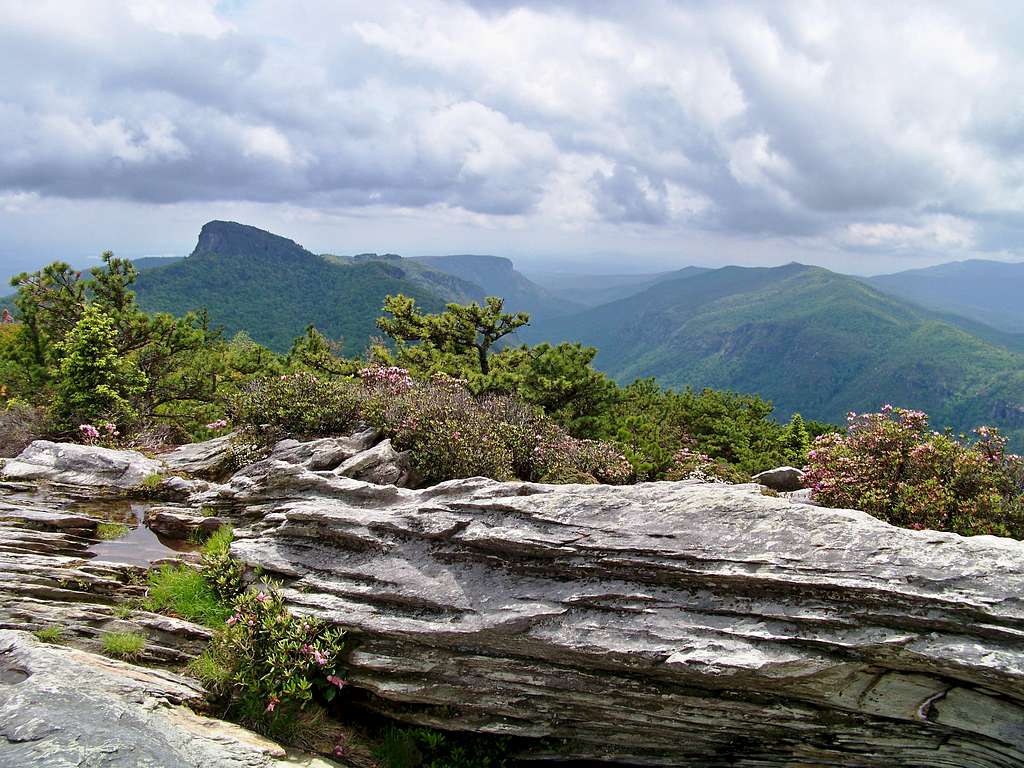 Table Rock & Linville Gorge from Hawksbill