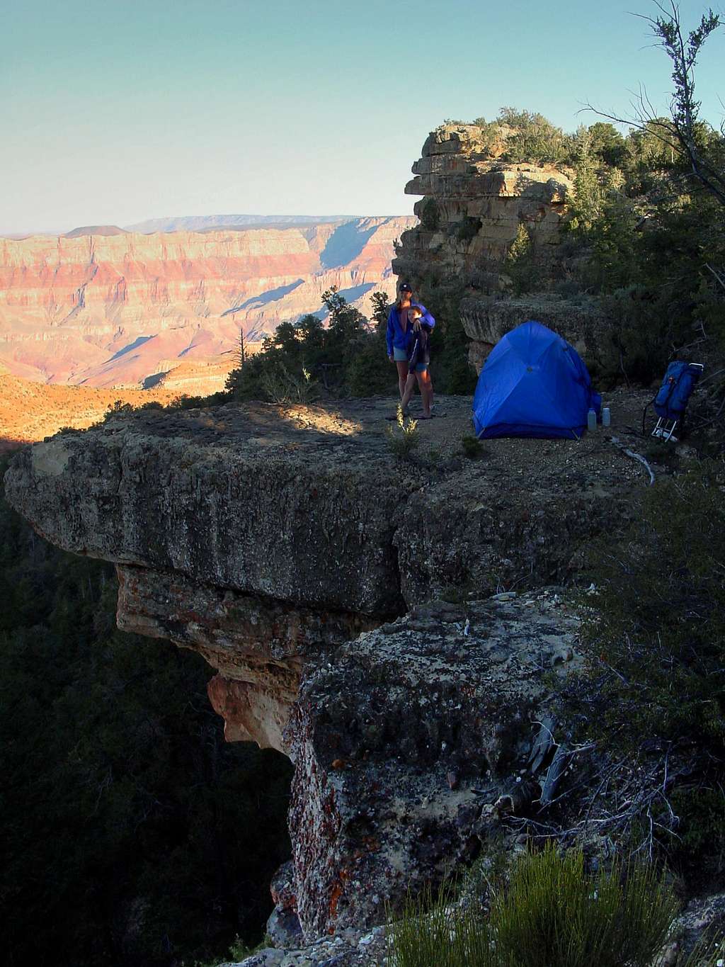 camp on the edge