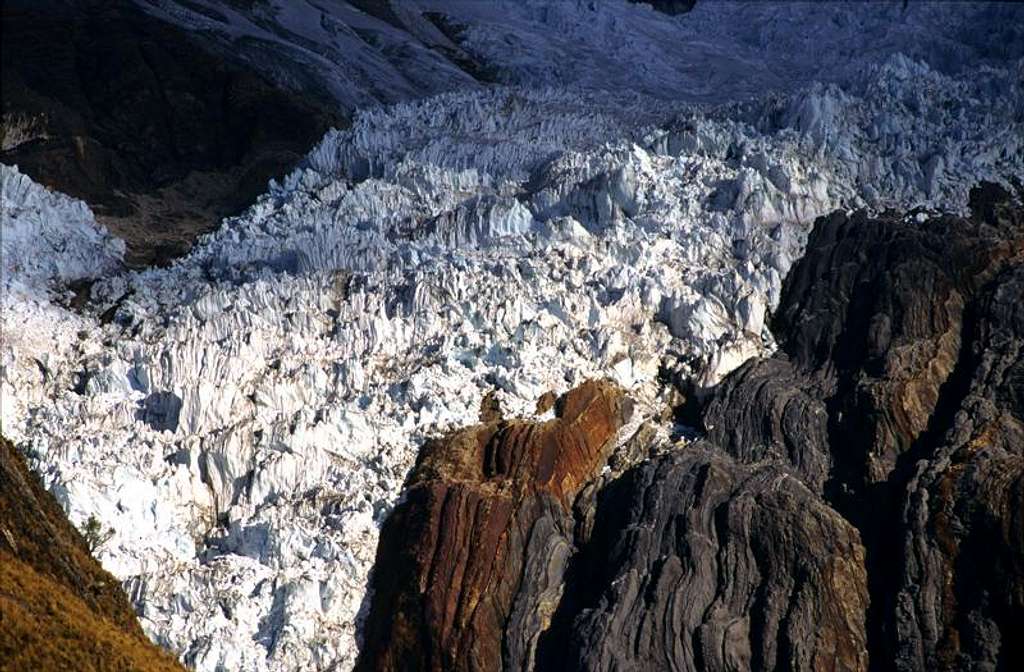 Yerupaja glacier