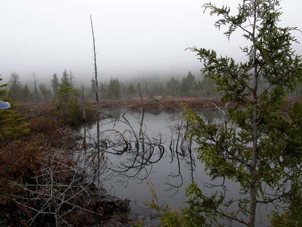 Redfield's Pond Under Cloud Cover