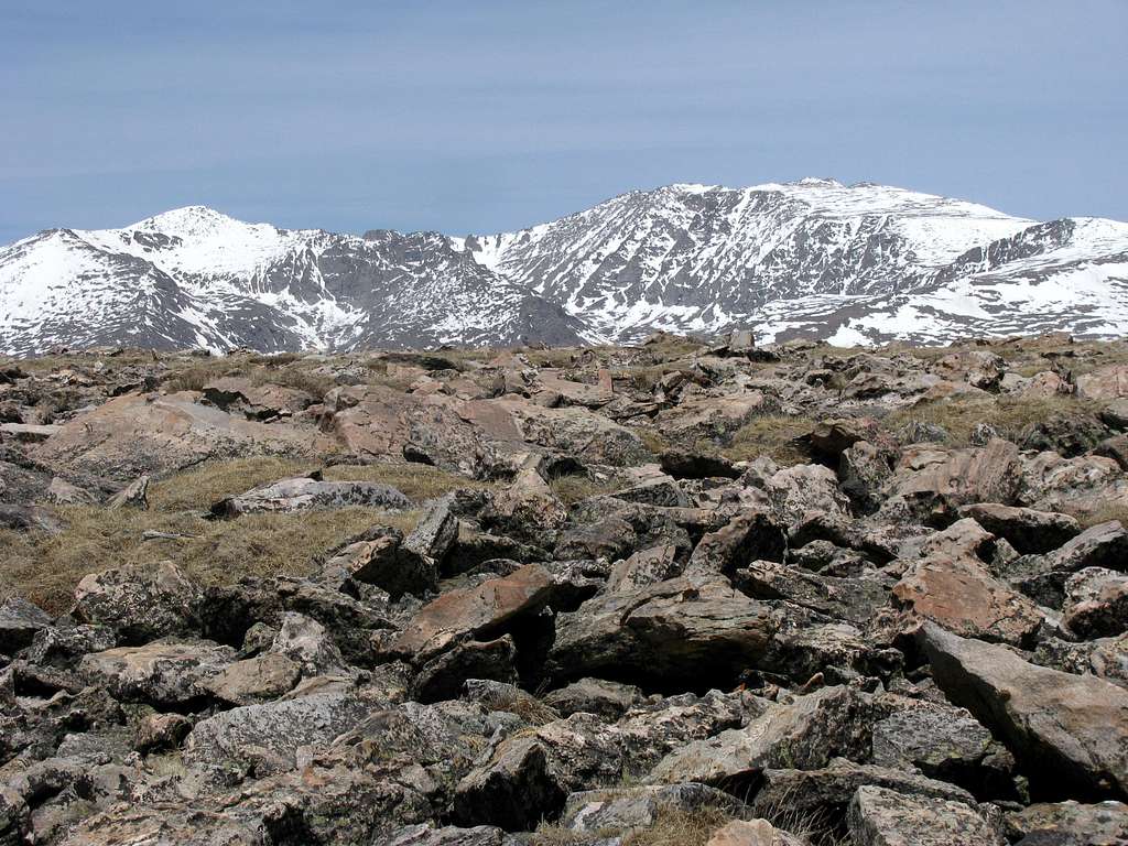 Mount Evans from summit