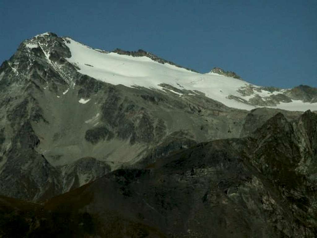 Mont Gelè, seen from Col du...
