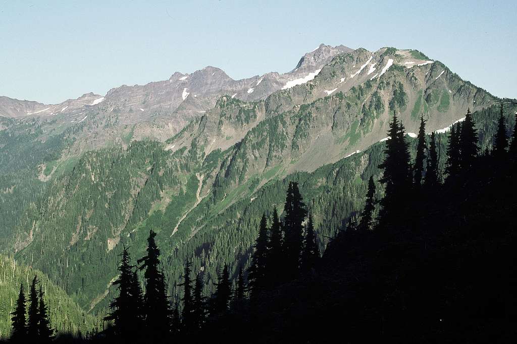 Mount Carrie from High Divide