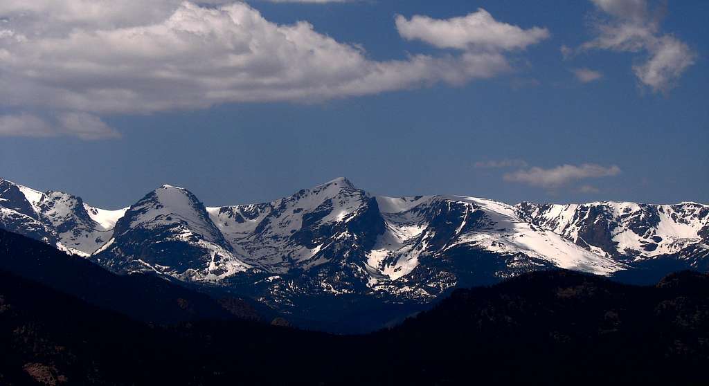 The Peaks of the Continental Divide - Rocky Mtn National Park