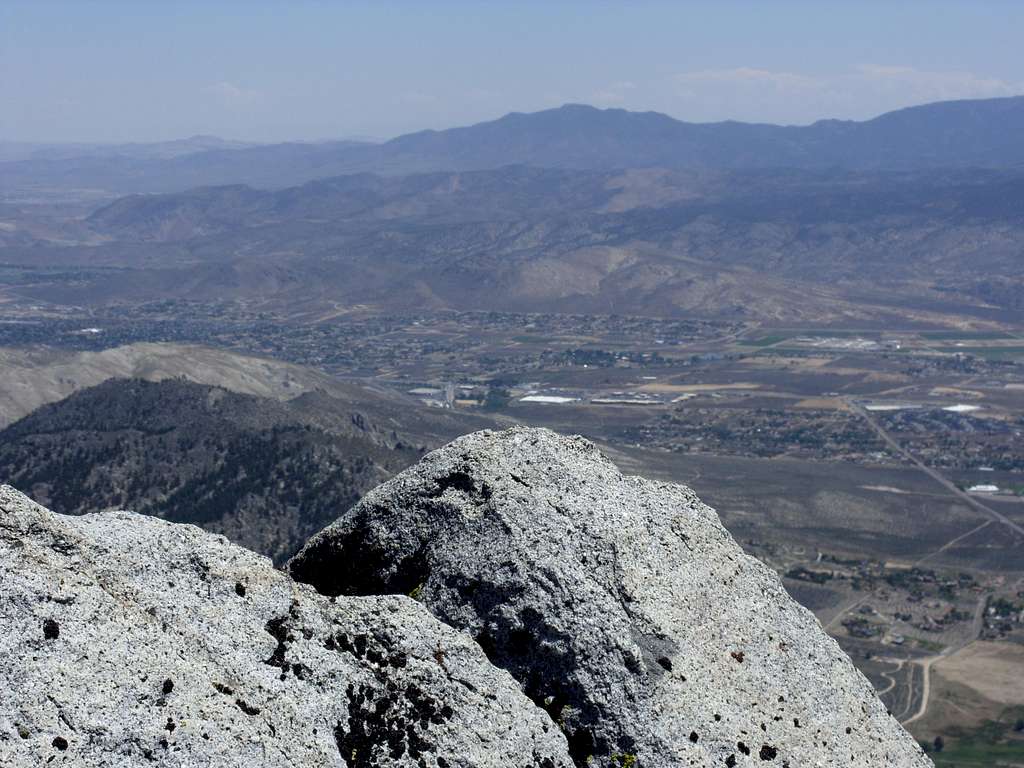 Rawe Peak from the Sierras
