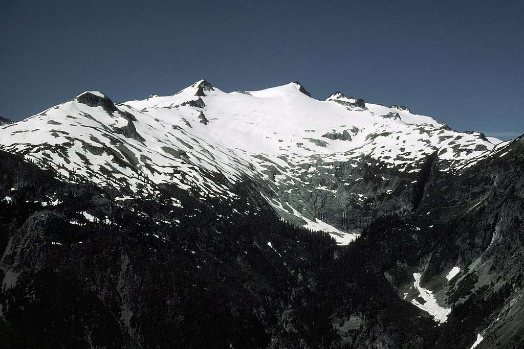 Mount Daniel from Robin Lakes