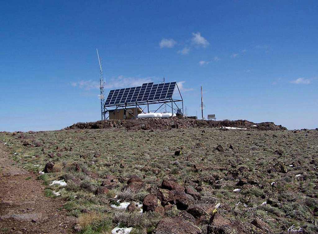 Solar Array found on summit