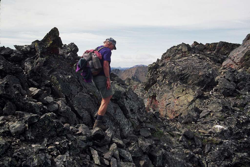Summit Ridge of Volcanic Neck