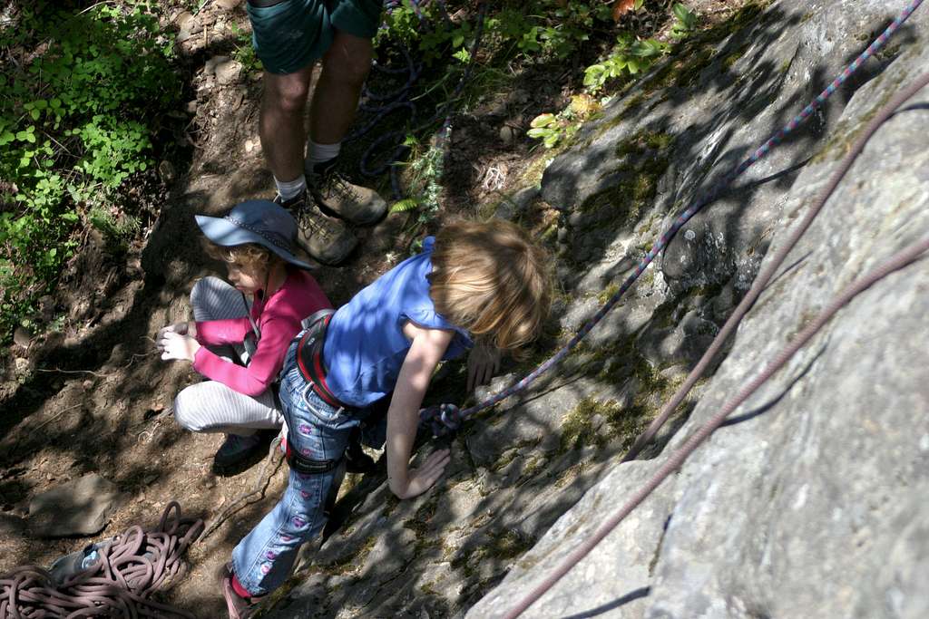 Zoe's First Real Rock