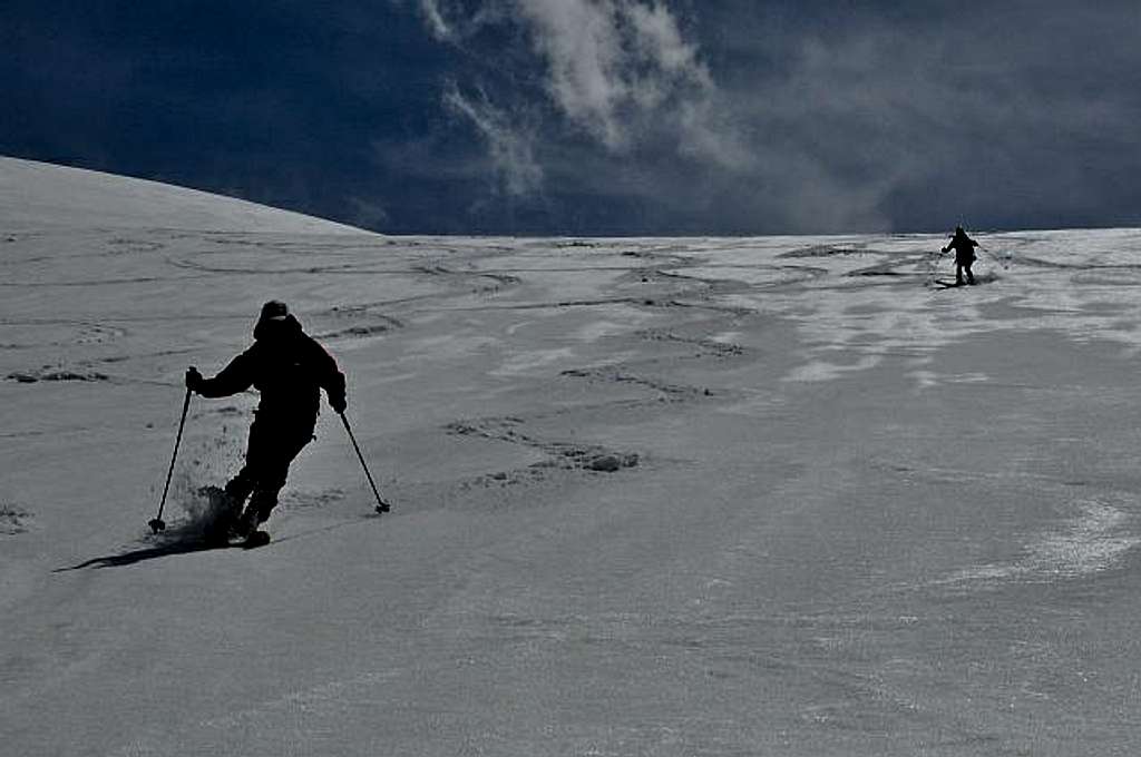 Ski Descent - Hocheiser