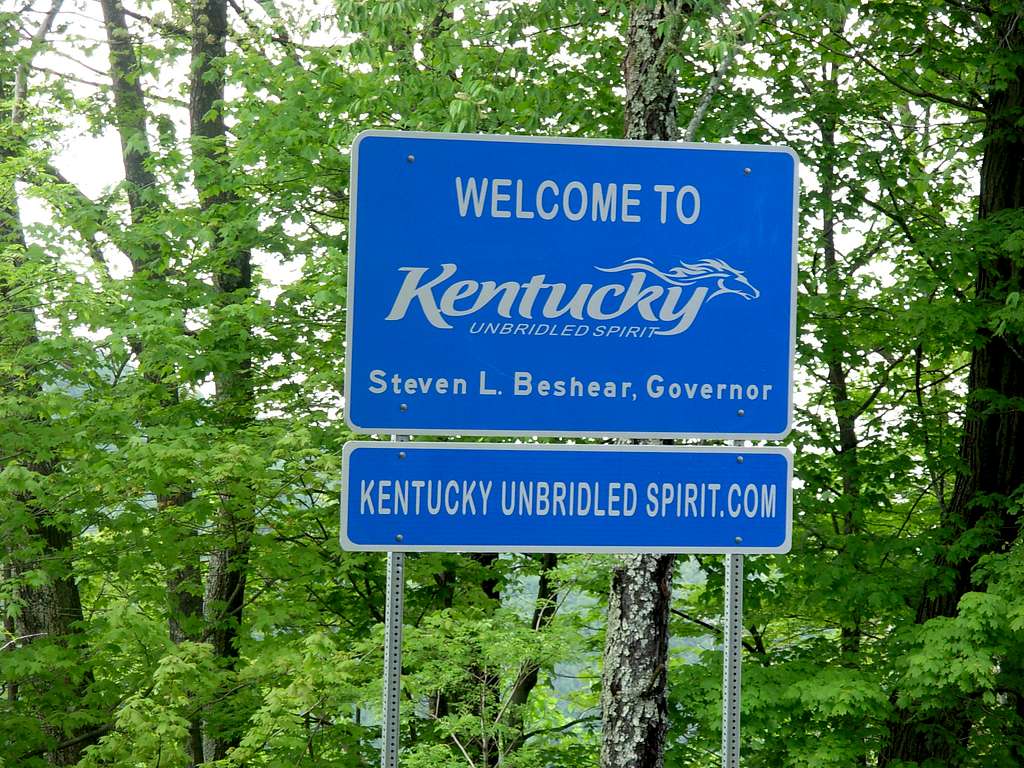 Entering Kentucky...