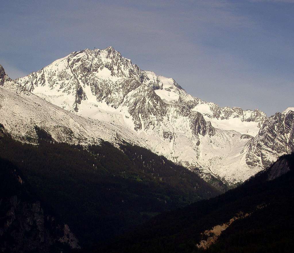 West Face of Grand Bec (3398m)