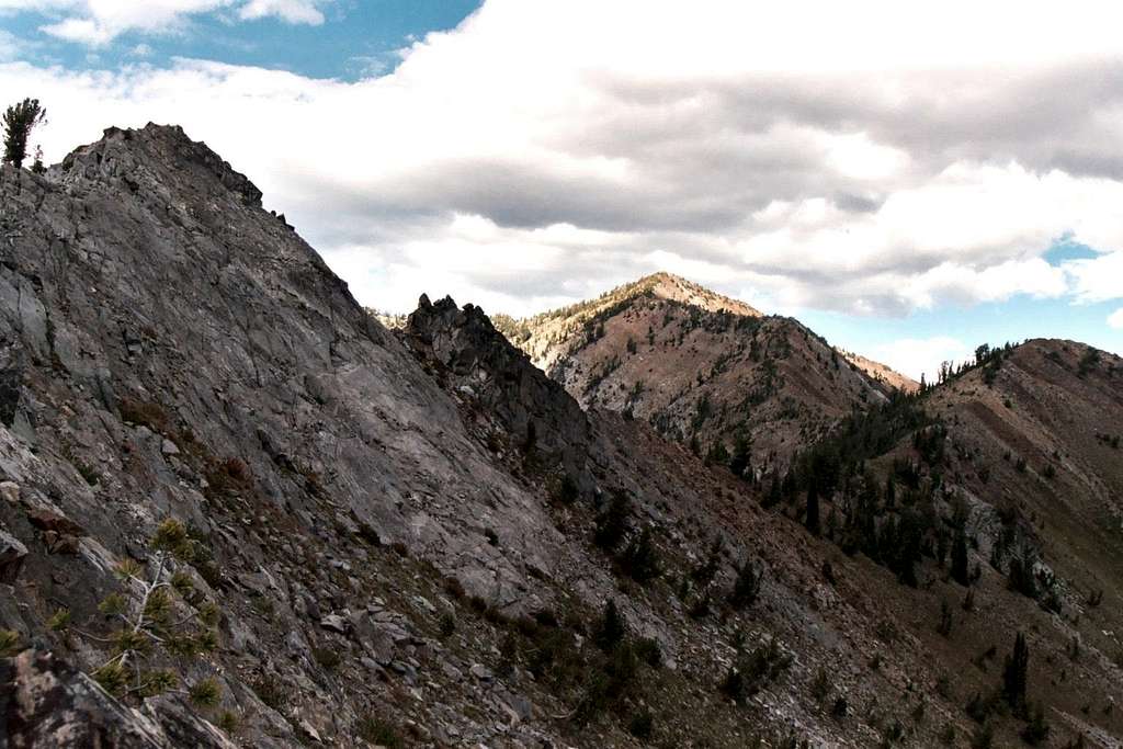 West Ridge of Peak 8,721