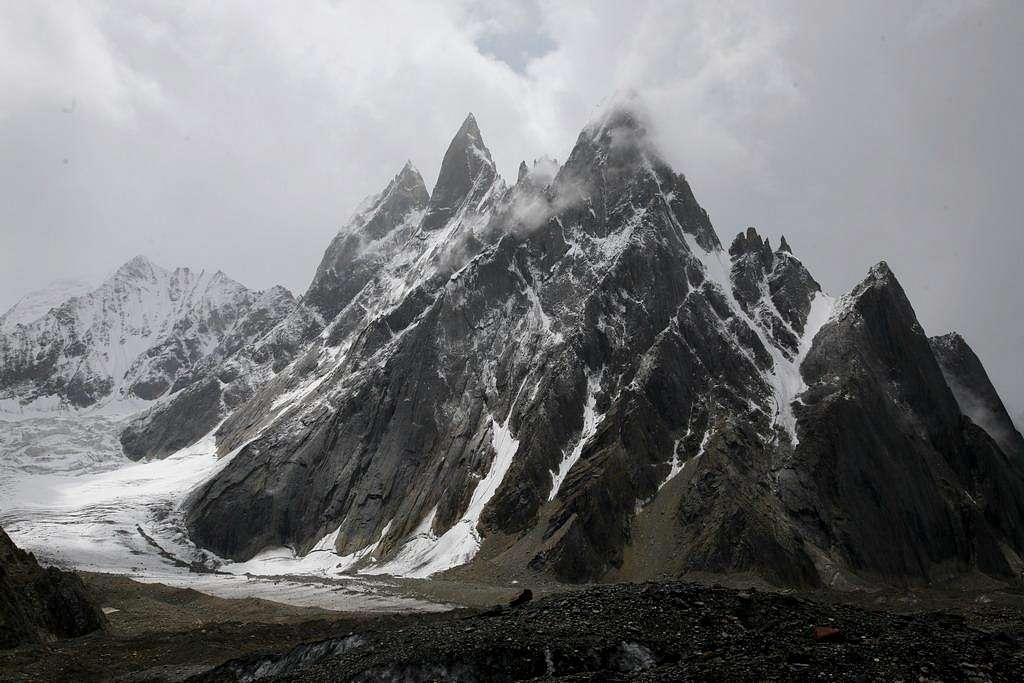 Rock Towers at Baltoro Glacier, Karakoram, Pakistan