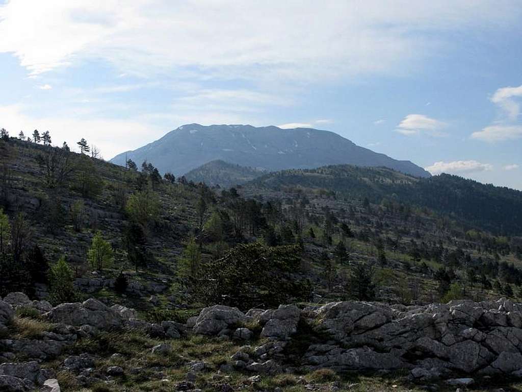 Dinara upper ridge