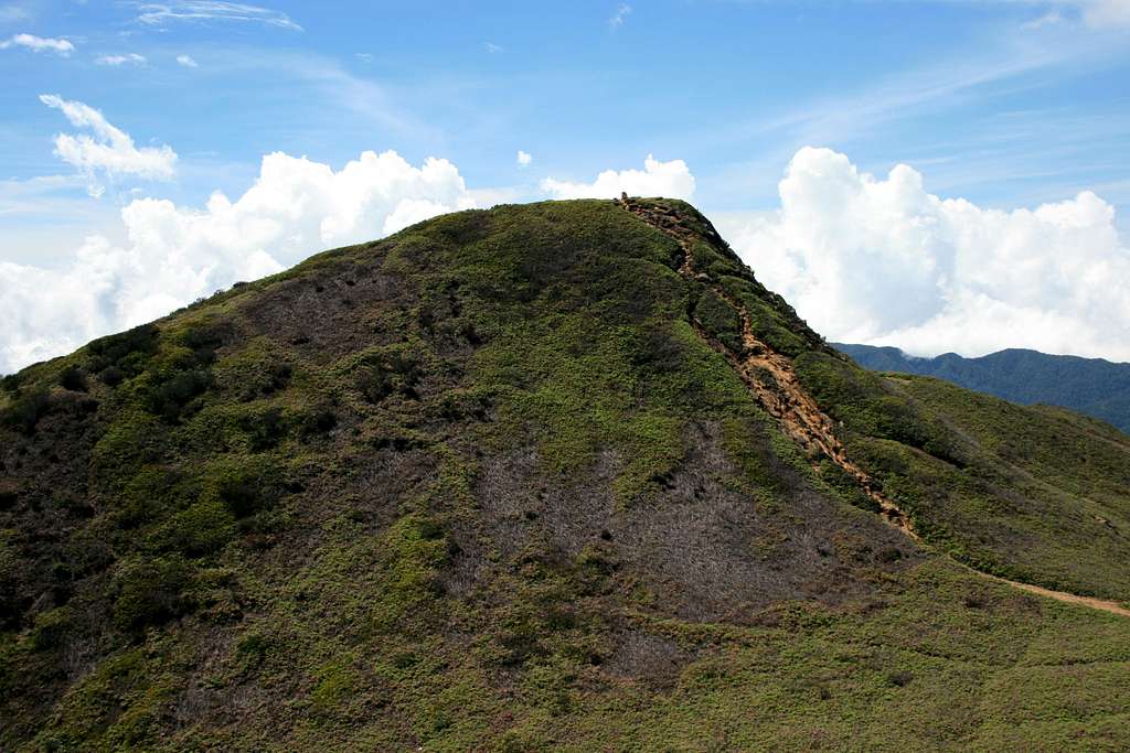 Gunung Sinabung's summit